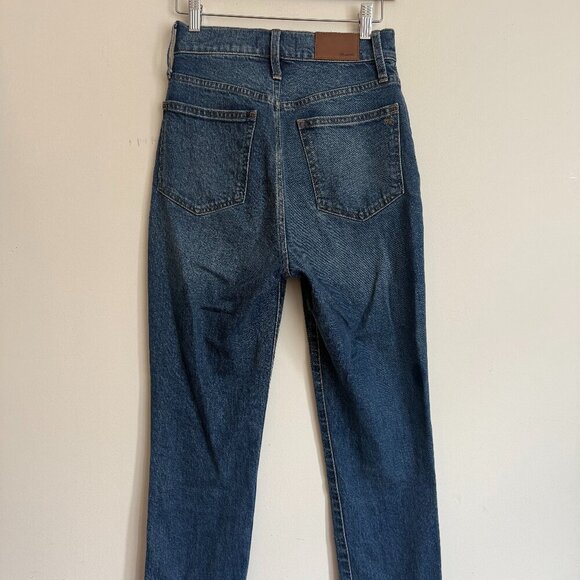 Madewell | The Highest-Rise Perfect Vintage Jean in Longisle Wash Size 25 NWOT - Picture 6 of 13